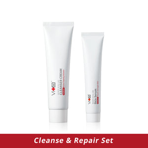 【Cleanse & Repair Set】Swissvita Cleanser Cream 100g + Skin Serum 50g