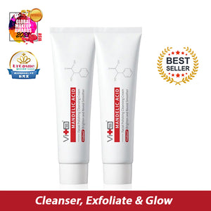 Swissvita Mandelic Acid Facial Polishing Cleansing Cream 100ml x 2 pcs