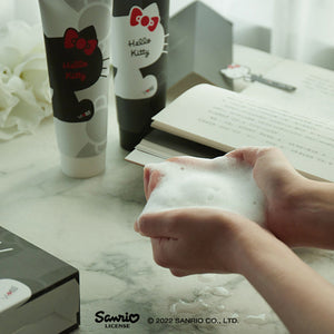 HELLO KITTY【LIMITED EDITION】SWISSVITA MICRITE 3D ALL USE CLEANSER CREAM 165G X 2 [ FREE Mandelic Acid Polishing Cleansing Cream 1.5ml x 5pcs ]
